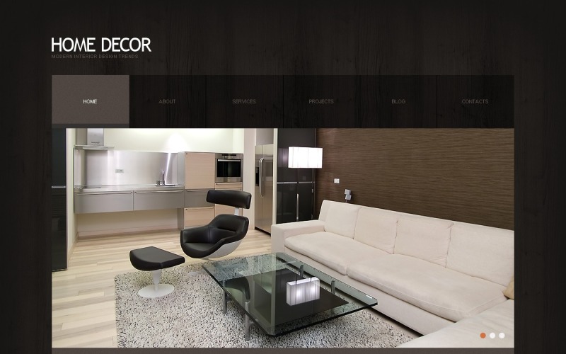 Mise en page WordPress et modèle de site Web gratuits pour la décoration intérieure