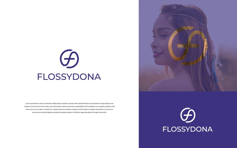 Flossydona – Szablon Logo