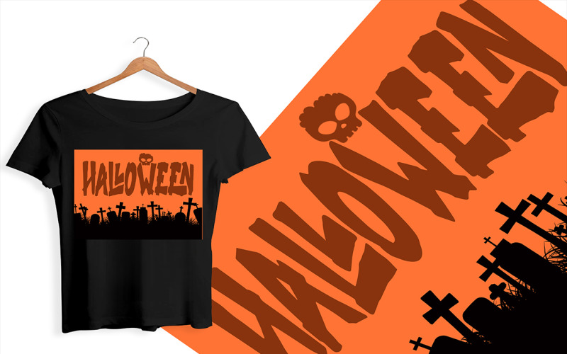 Premium Vector  Halloween t shirt design