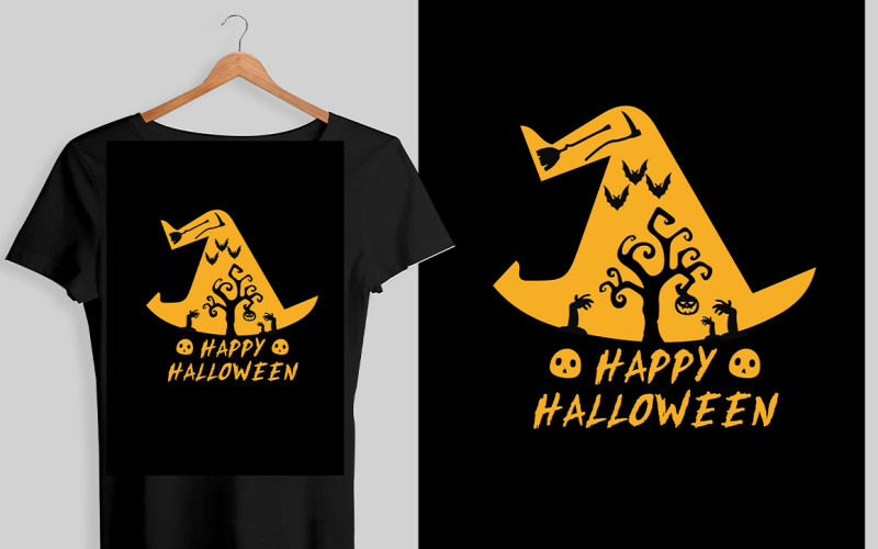 Premium Vector  Happy halloween t shirt design templates