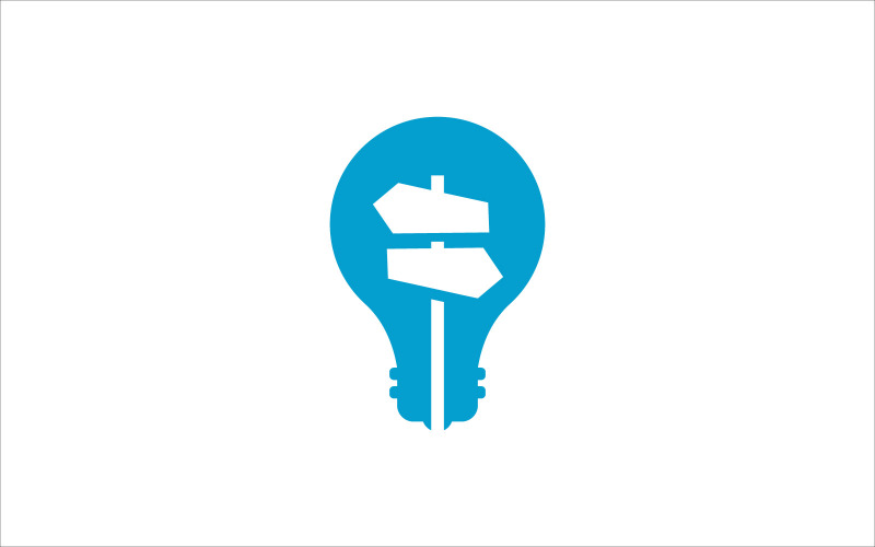 Smart route vector template