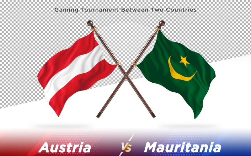 Austria contro Mauritania Two Flags
