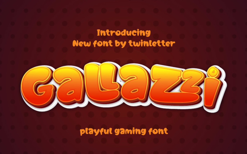 Gallazzi Playful 显示字体
