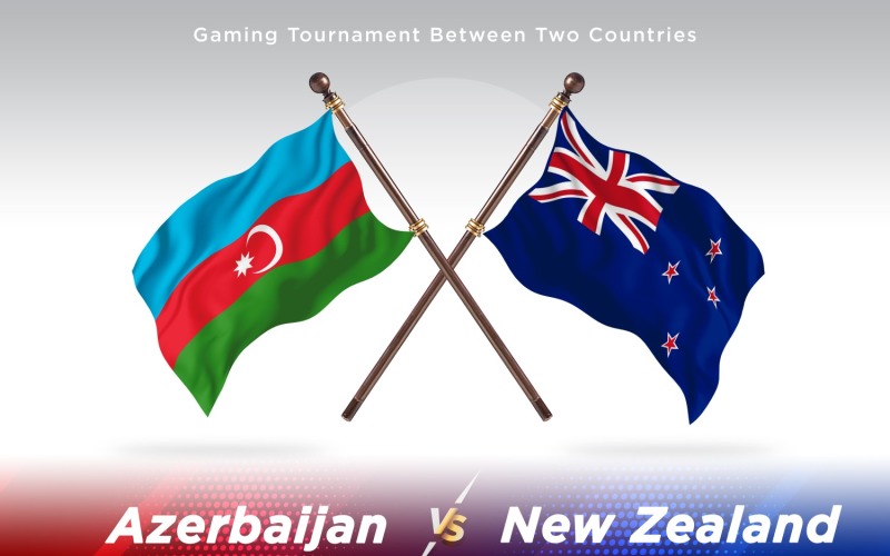 Два прапори Азербайджану проти Нової Зеландії