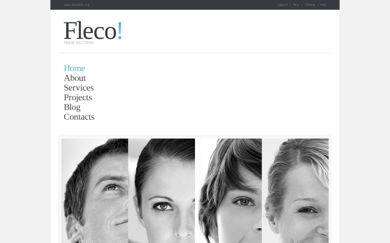 Kostenlose Software WordPress Theme & Website-Vorlage für Website