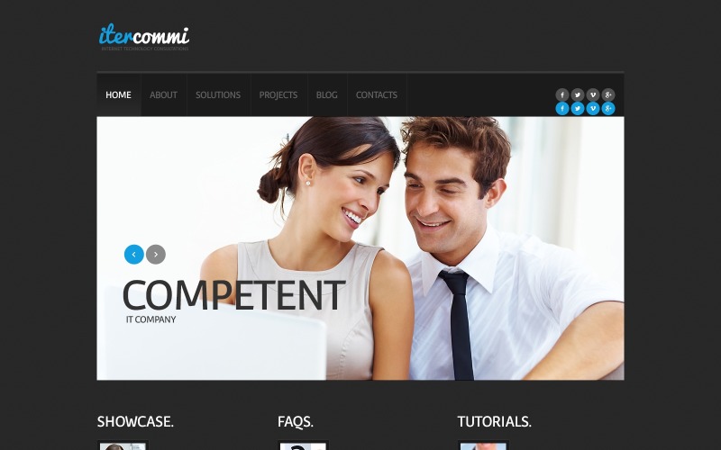 Temi e modelli di siti Web reattivi per il software gratuito