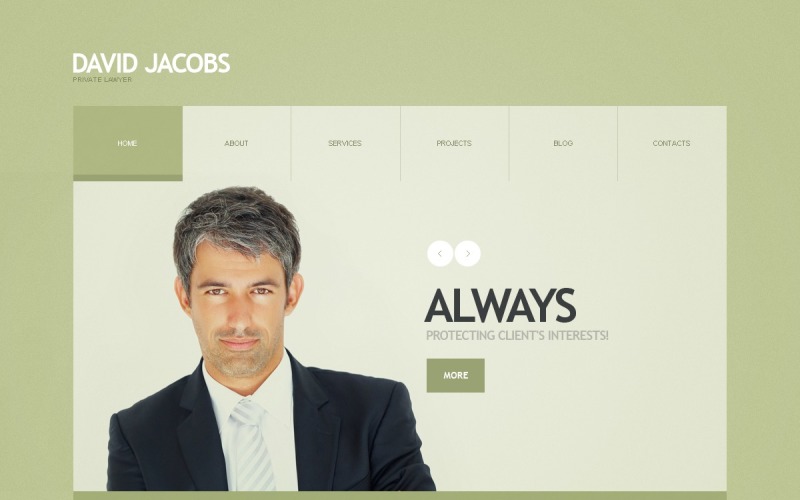 Gratis Light Lawyer WordPress Theme