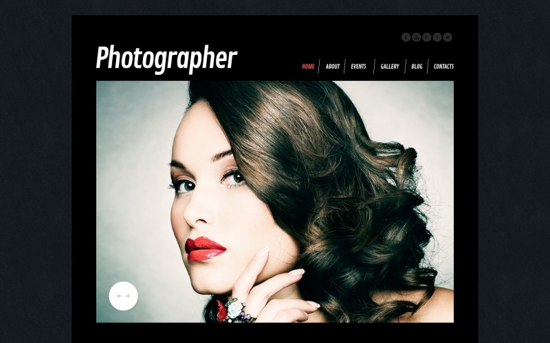 Gratis responsive fotograafportfolio WordPress-thema