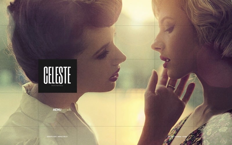 免费摄影师组合 WordPress 主题 - Celeste