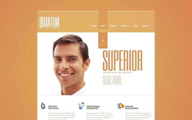 Tema WordPress gratuito da Positive Consulting Agency