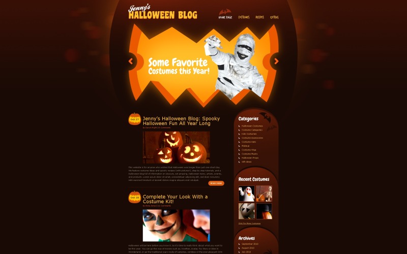 Tema WordPress gratuito para página pessoal