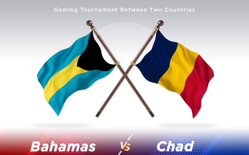 Bahamas contre Tchad Two Flags