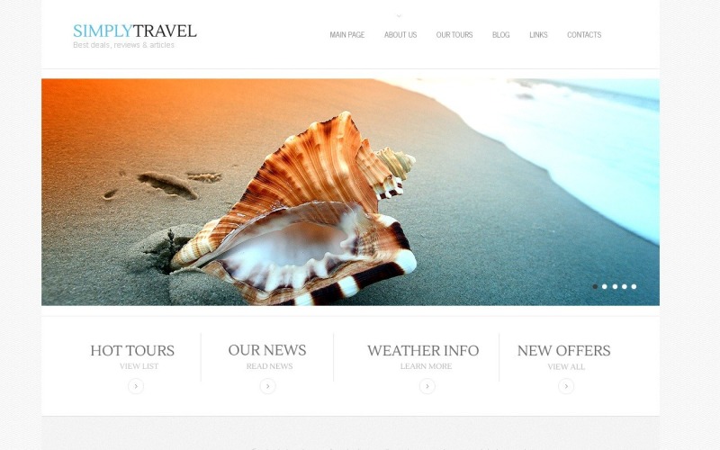 Kostenloses Reiseführer-Theme für WordPress
