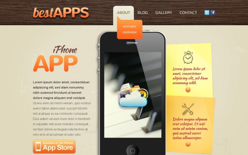 Sjabloon voor gratis softwarebedrijf voor WordPress