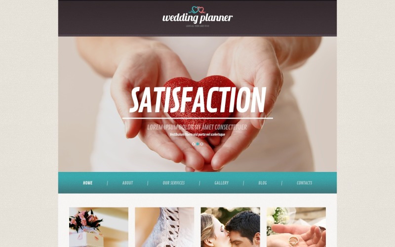 Gratis Wedding Planner Responsive WordPress Theme