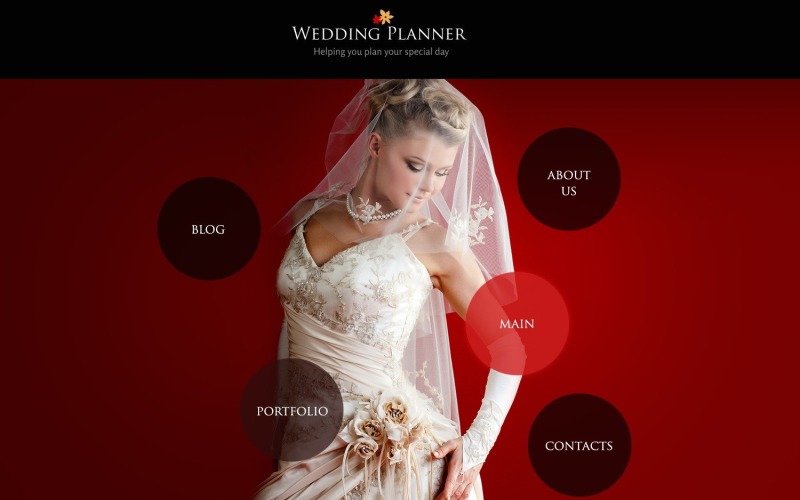 WordPress的免费婚礼策划模板