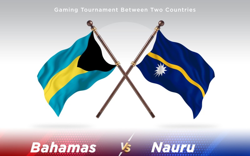 Bahamas contro Nauru Two Flags