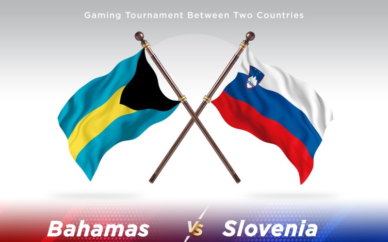 Bahamas contro Slovenia Two Flags