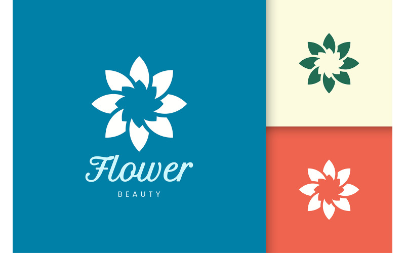 Sjabloon voor schoonheids- of spa-logo