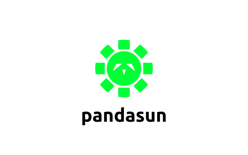 Egyszerű kabala - Panda Sun logó