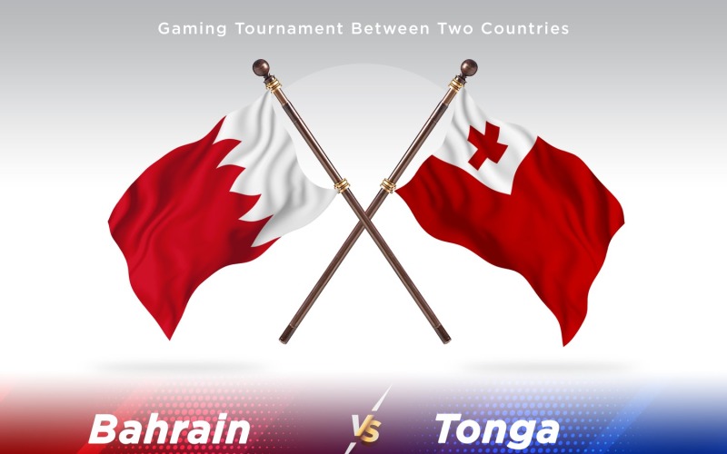 Bahrain kontra Tonga Two Flags