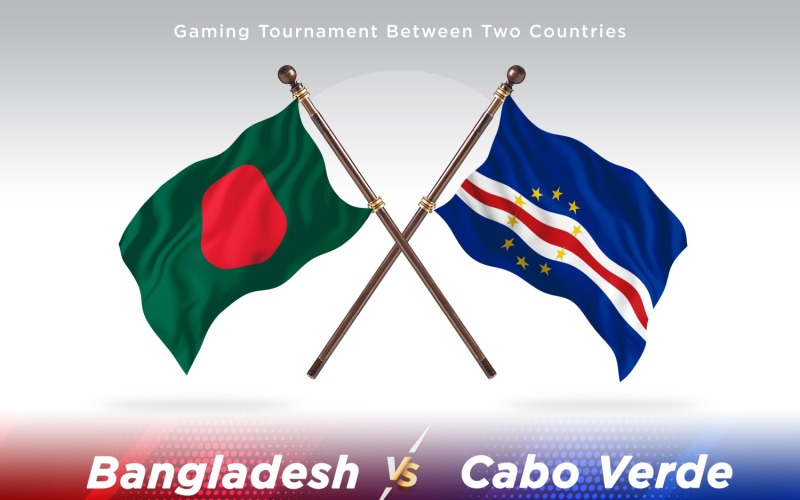 Bangladesh versus Cabo Verde Duas Bandeiras