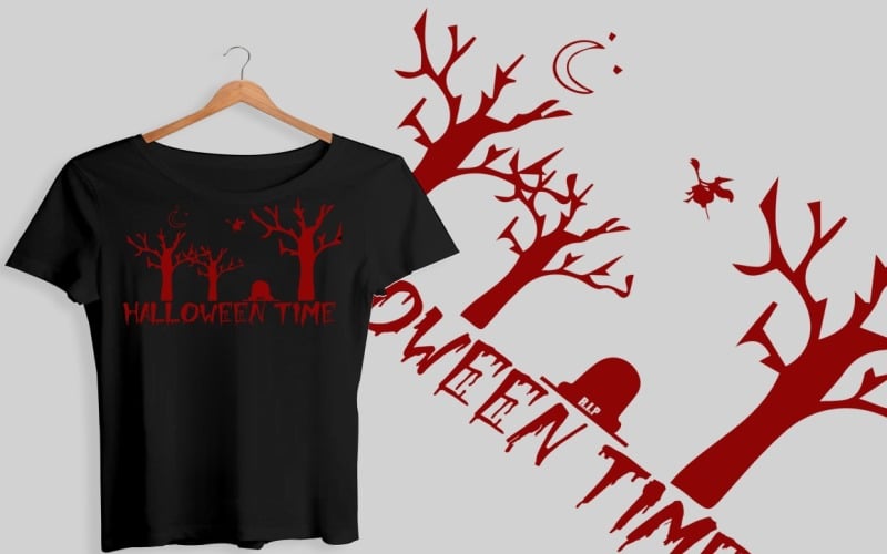 Premium Vector  Halloween t shirt design vector