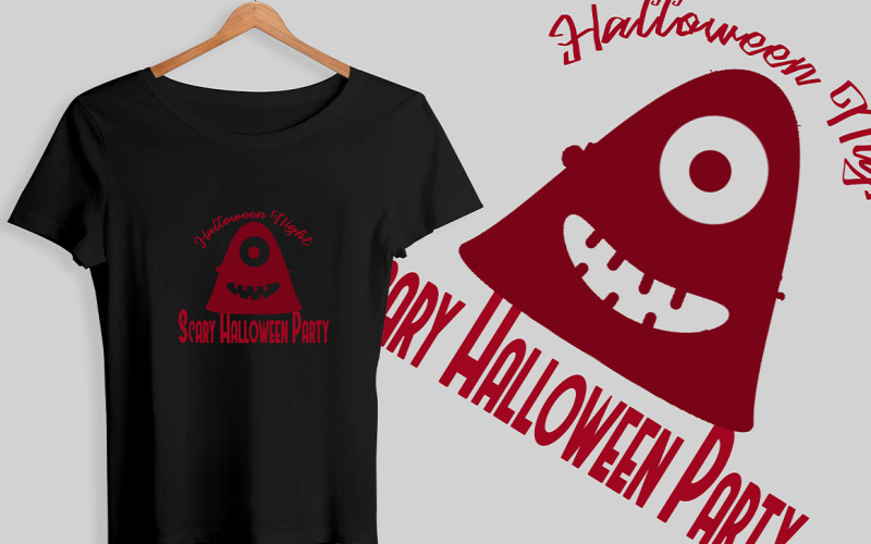 Design PNG E SVG De Cara De Abóbora Assustadora Para Camisetas