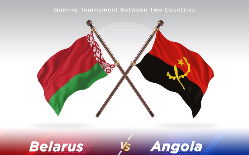 Bielorrusia versus Angola dos banderas