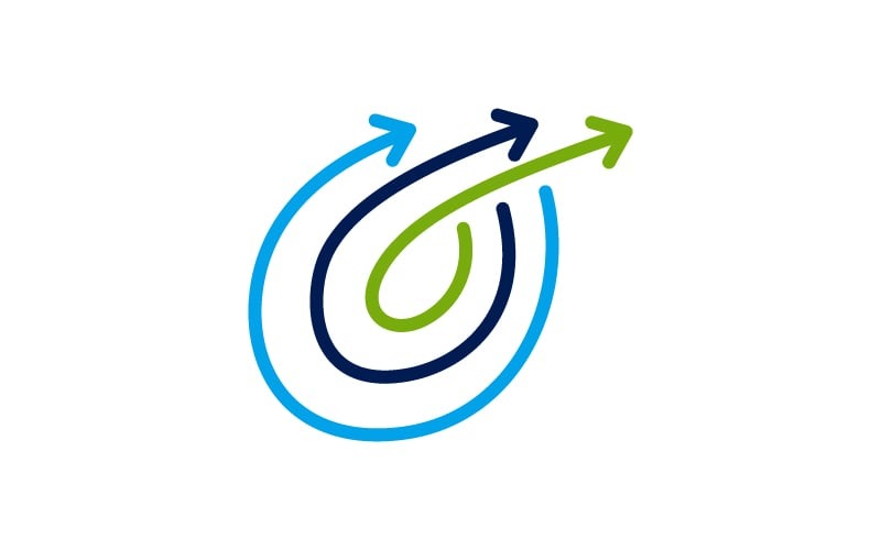 Redovisning Skatt Finansiella företag Mål Logo Design Mall Vector