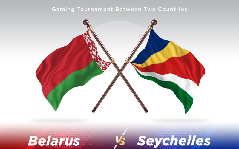 Białoruś kontra Seszele Dwie flagi