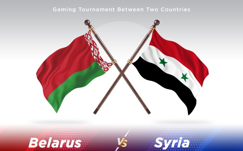 Bielorussia contro Siria Two Flags