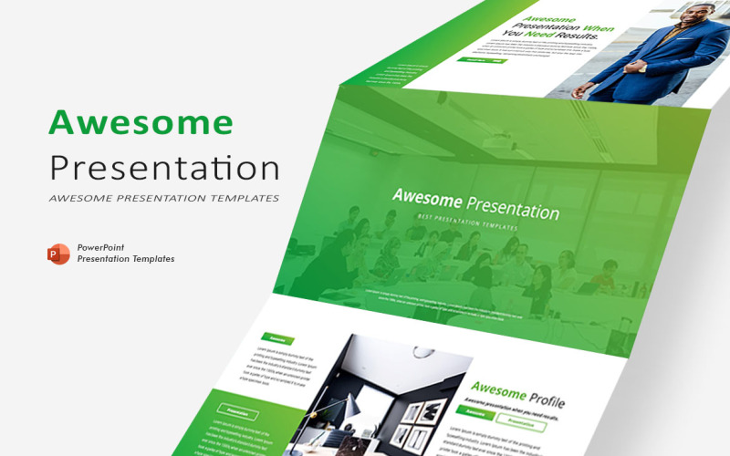 Niesamowita prezentacja - szablon PowerPoint