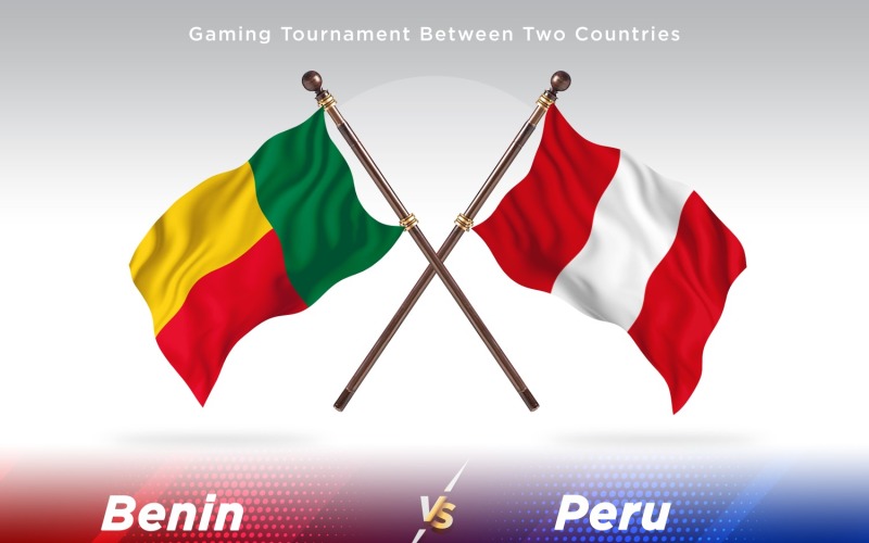 Benin kontra Peru Dwie flagi