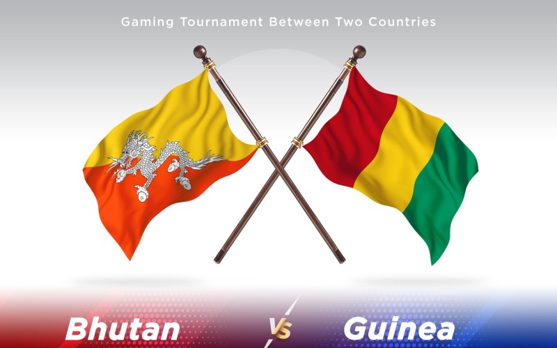 Butão versus Guiné Duas Bandeiras