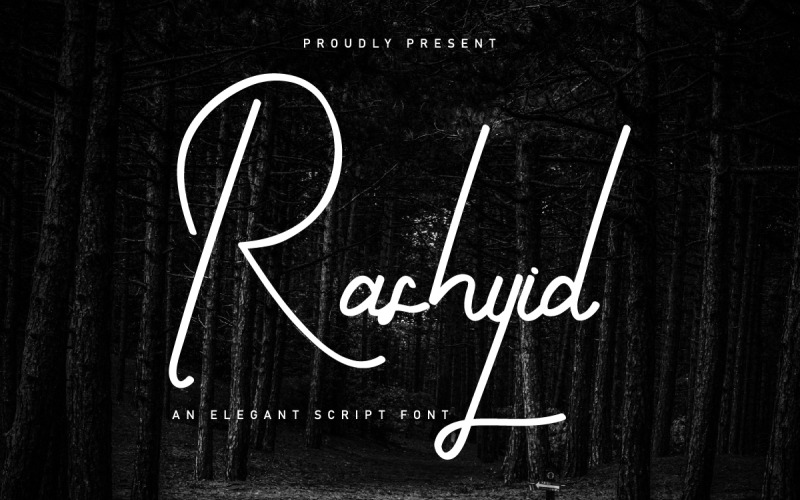 Rashyid Elegante Signaturschrift