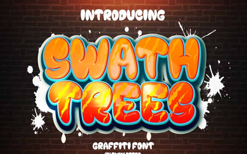 Fuente Swath Trees Graffiti