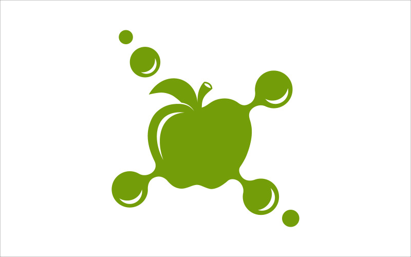 Fruit netwerk vector sjabloon