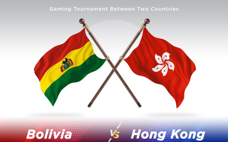 Bolívia kontra Hongkong két zászló