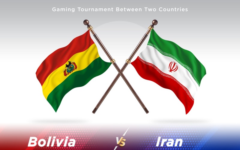 Боливия против Ирана Два флага