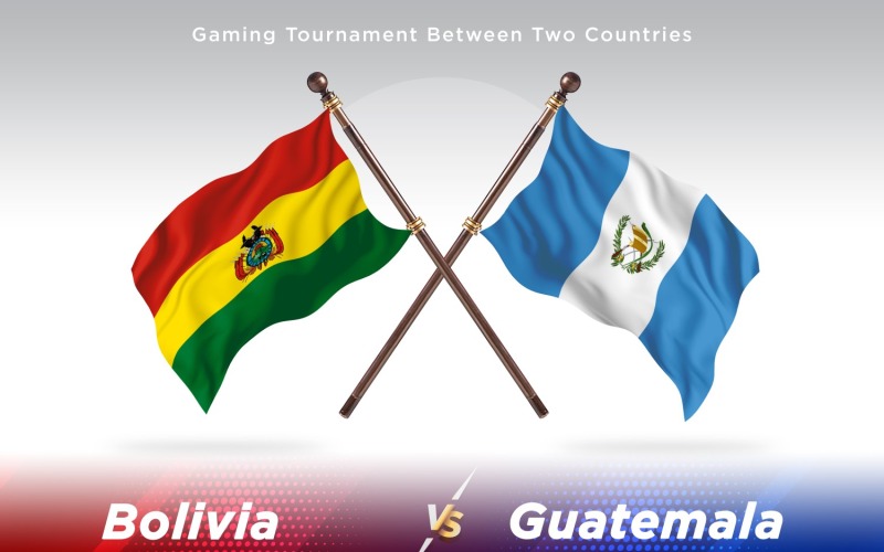 Bolivya Guatemala'ya Karşı İki Bayrak