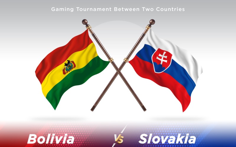 Bolívia kontra Szlovákia Két zászló
