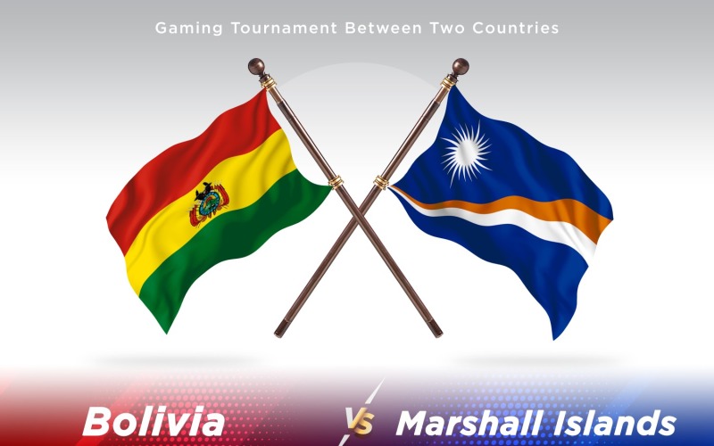 Bolívia versus Ilhas Marshall Duas Bandeiras