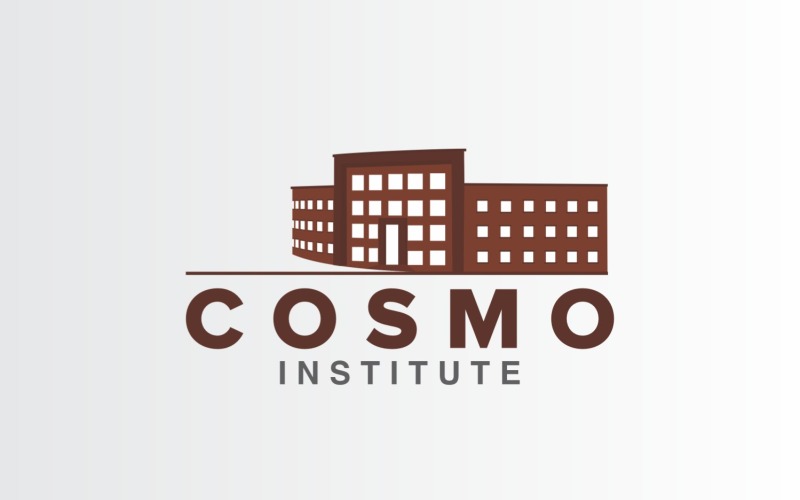 Modello di progettazione del logo del Cosmo Institute