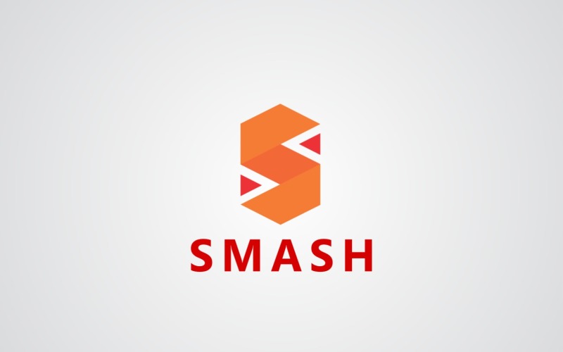 Шаблон оформлення логотипу Smash