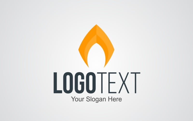 Logo text logotyp formgivningsmall