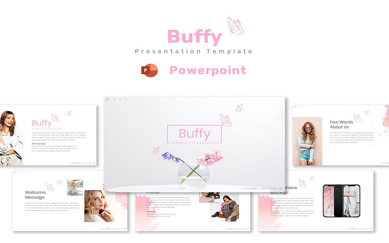 Buffy - PowerPoint-sjabloon