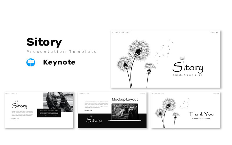 Sitory - Keynote sablon