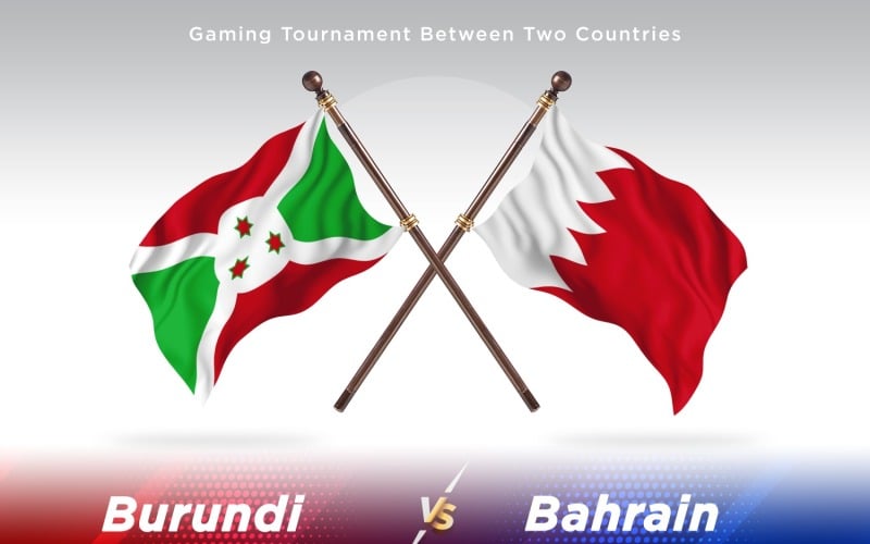 Bosnia contro Bahrain Two Flags