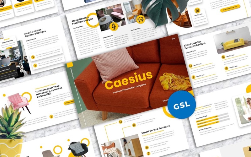 Caesius - 家具 Googleslide